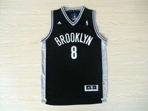 Maillot De Basket Brooklyn Nets Deron Williams 8 Tissus Sportif Fans Edition Noir